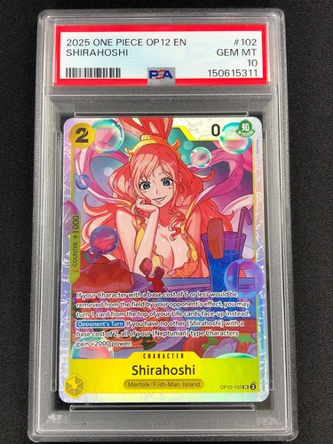 2025 Legacy of the Master Shirahoshi #OP12-102 card