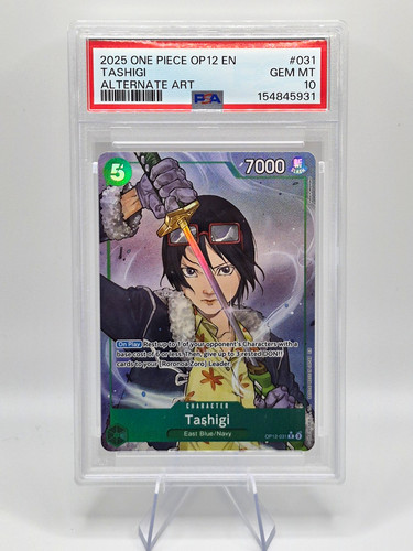2025 Legacy of the Master Tashigi [Alternate Art] #OP12-031 card