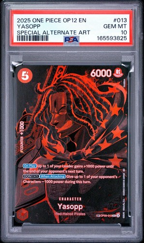 2025 Legacy of the Master Yasopp [SP] #OP09-013 card