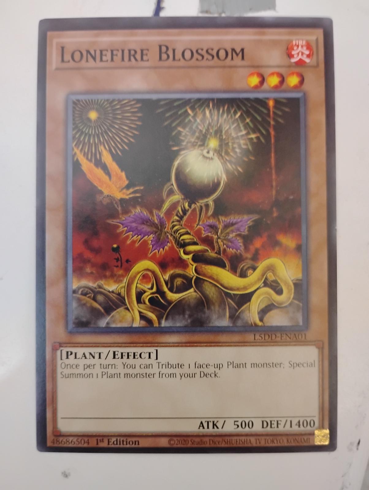2025 Legendary 5D's Decks Lonefire Blossom L5DD-ENA01 card