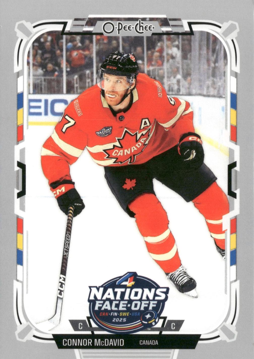 2025 O-Pee-Chee Connor McDavid #531 card