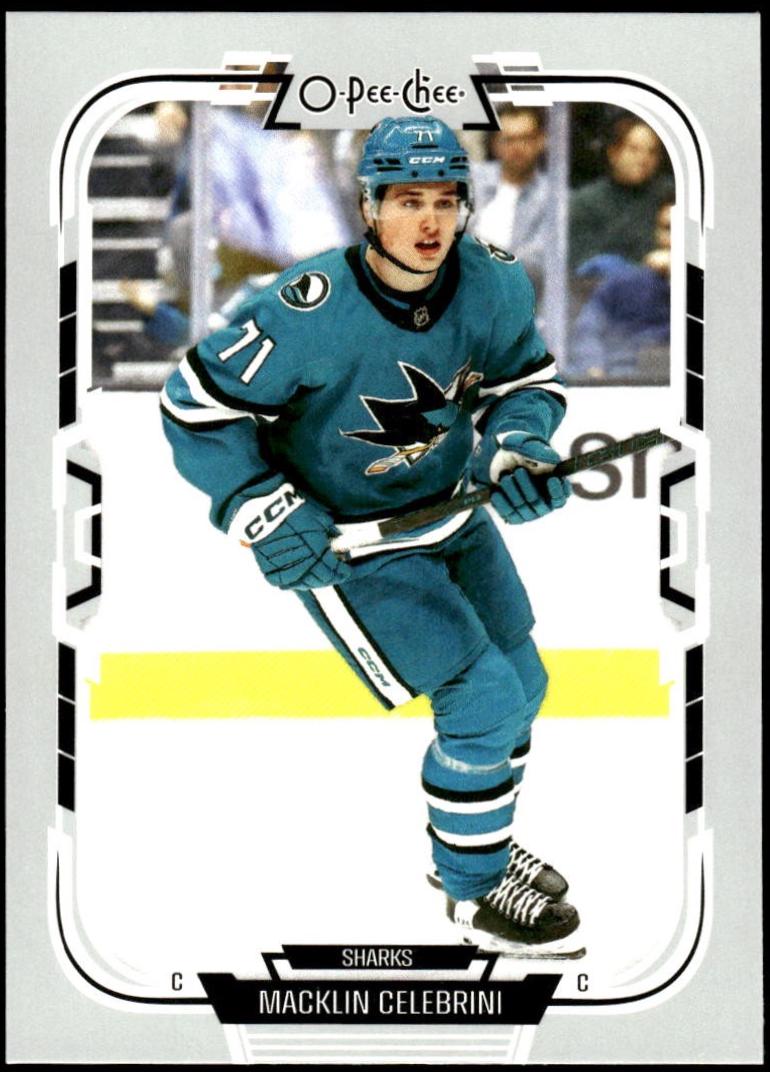 2025 O-Pee-Chee Macklin Celebrini #119 card
