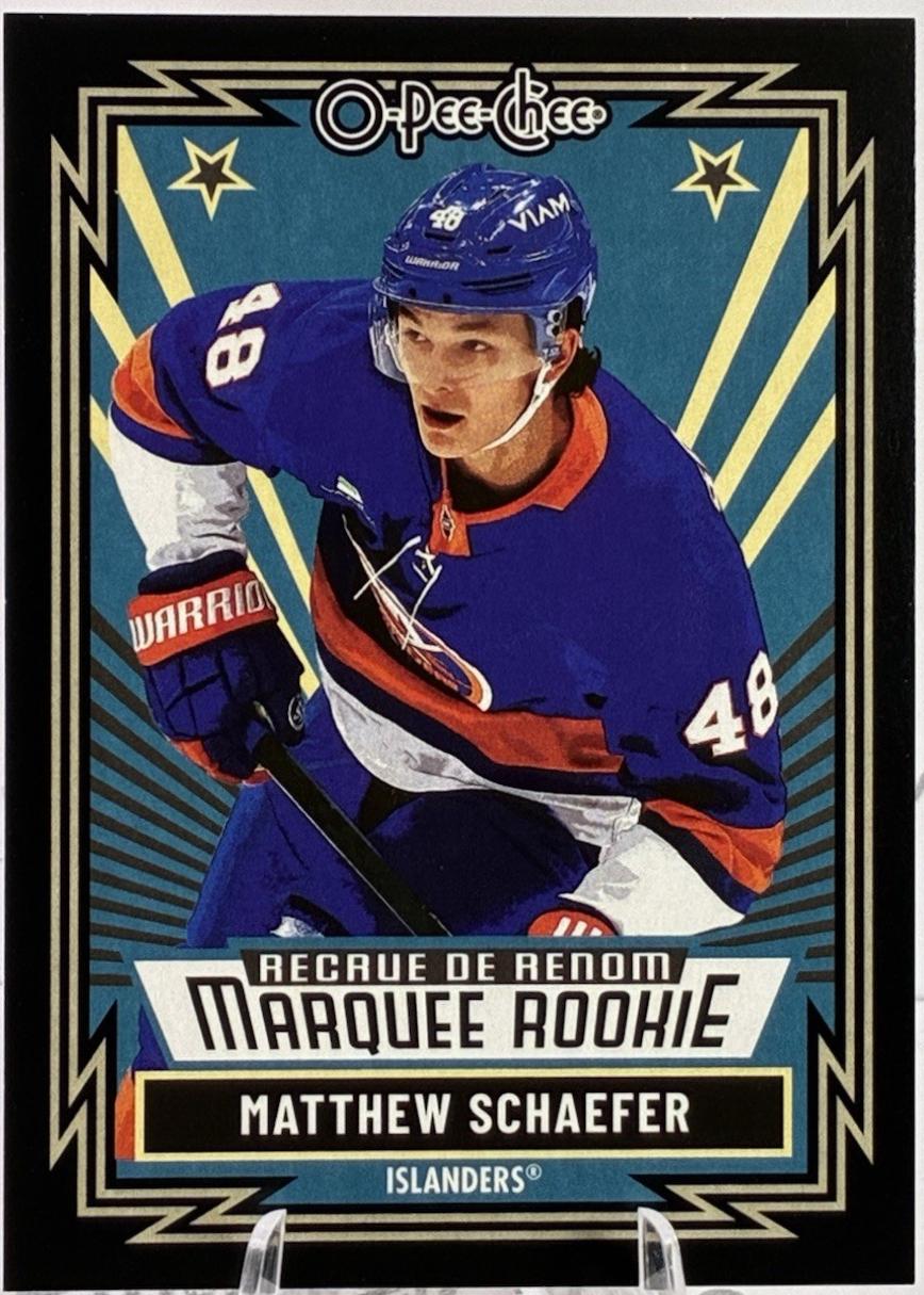2025 O-Pee-Chee Matthew Schaefer [Retro Black Border] #592 card