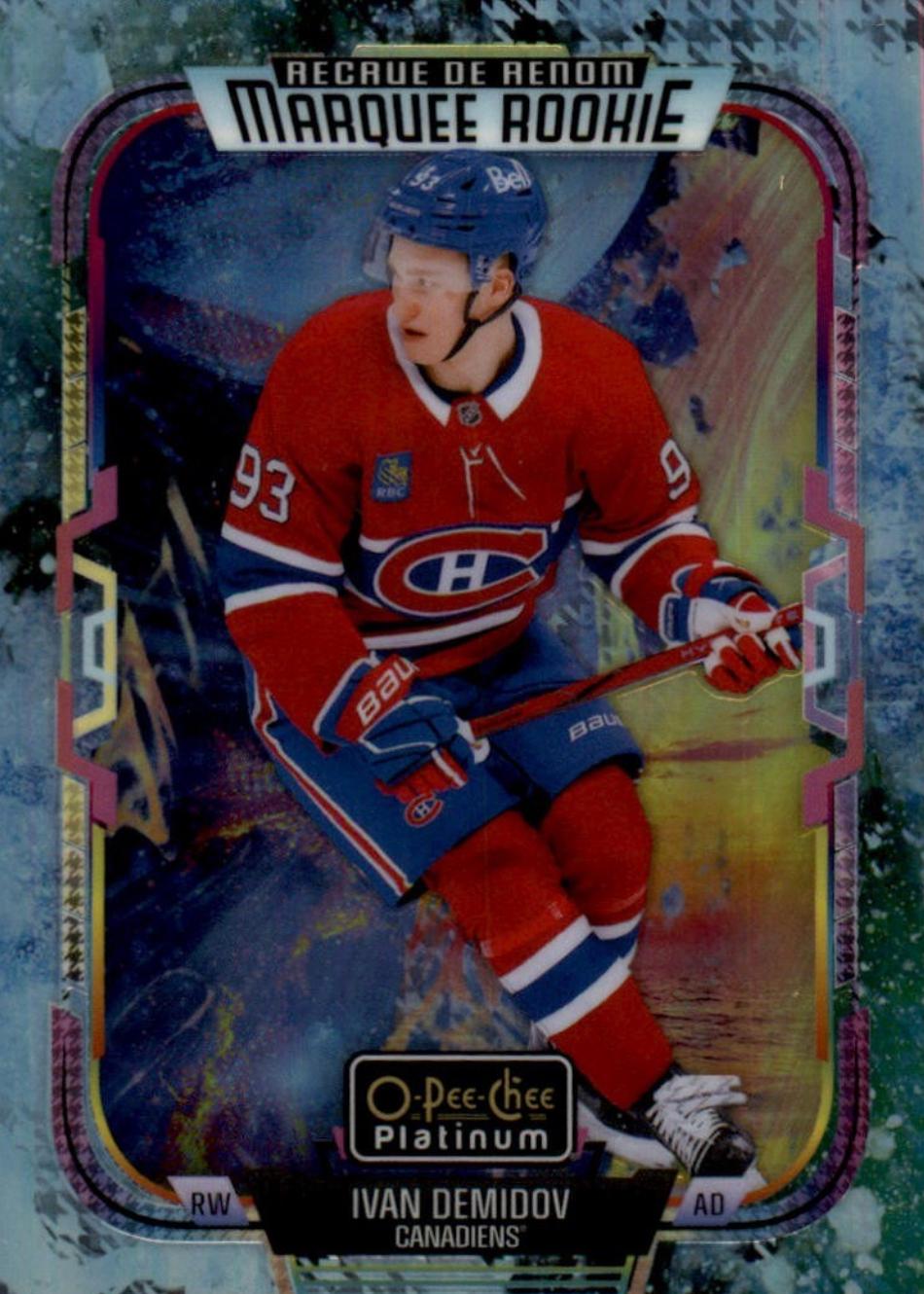 2025 O-Pee-Chee Platinum Ivan Demidov [Mixed Media Variant] #232 card