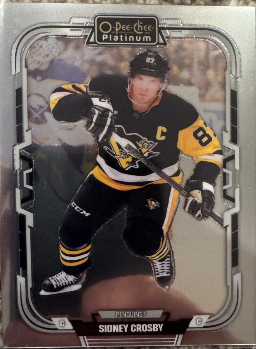 2025 O-Pee-Chee Platinum Preview Sidney Crosby #P-3 card