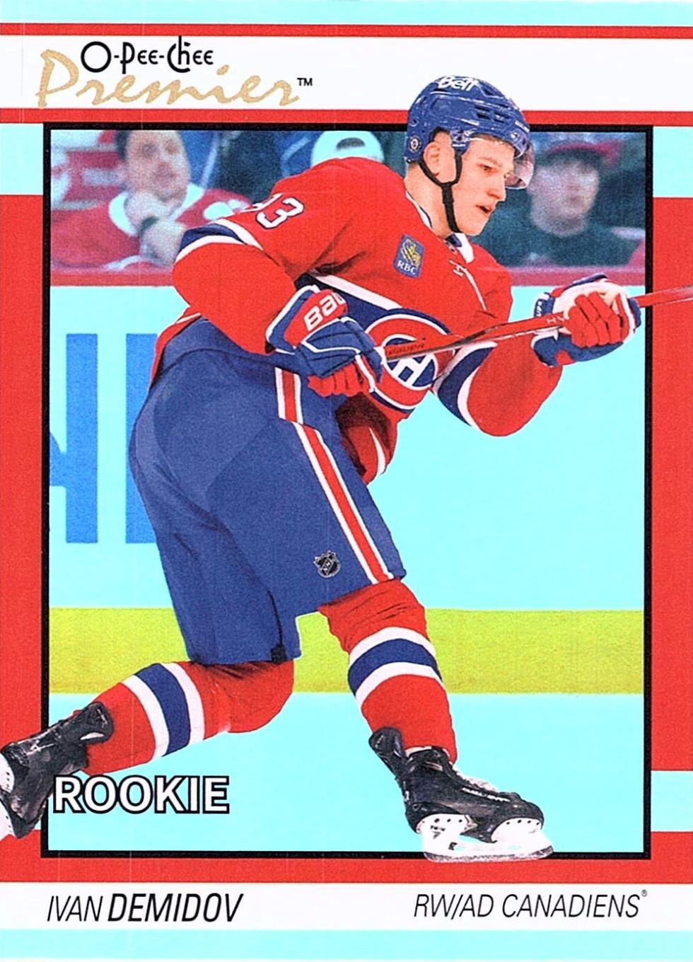 2025 O-Pee-Chee Premier Ivan Demidov #P-87 card