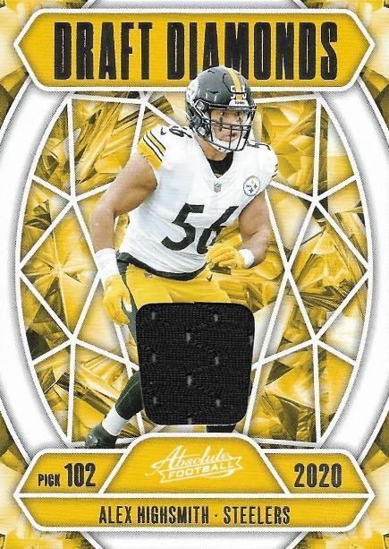 2025 Panini Absolute Draft Diamonds Jersey Alex Highsmith #DDJ-AHI card