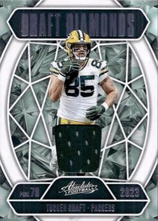 2025 Panini Absolute Draft Diamonds Jersey Tucker Kraft #DDJ-TKR card