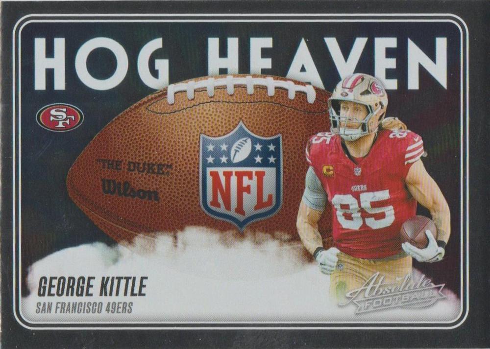 2025 Panini Absolute Hog Heaven George Kittle #HH-GKE card