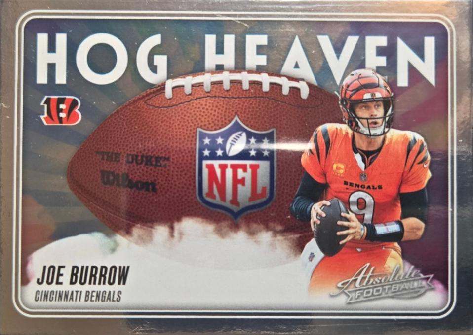 2025 Panini Absolute Hog Heaven Joe Burrow #HH-JBW card
