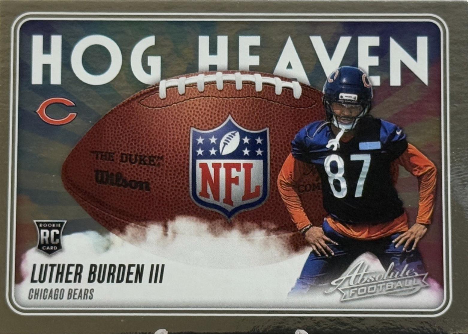 2025 Panini Absolute Hog Heaven Luther Burden III #HH-LBN card