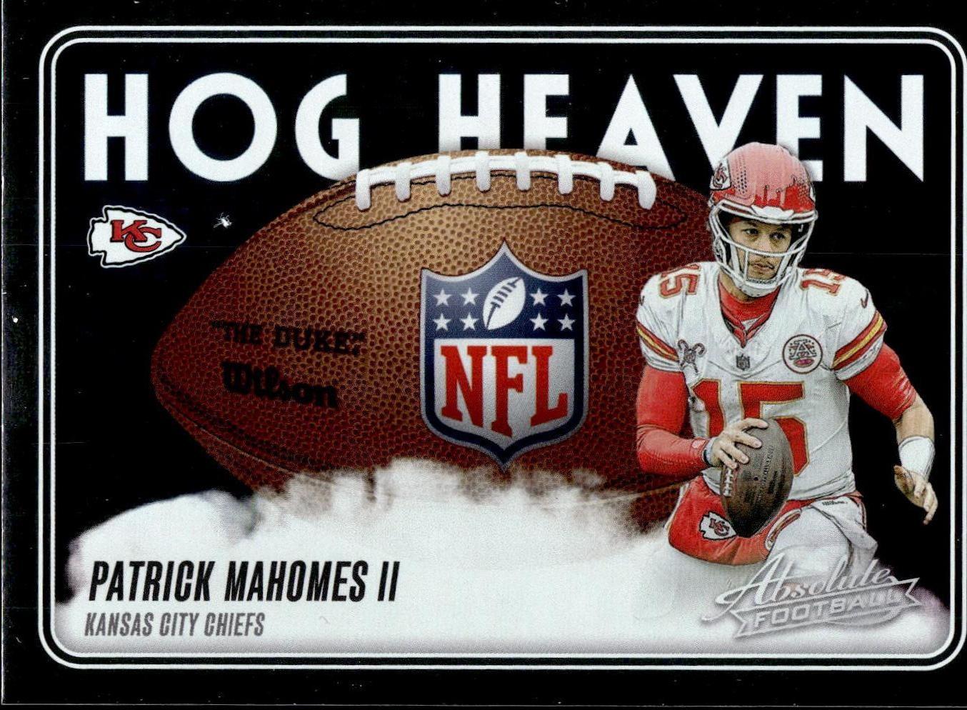 2025 Panini Absolute Hog Heaven Patrick Mahomes II #HH-PMS card