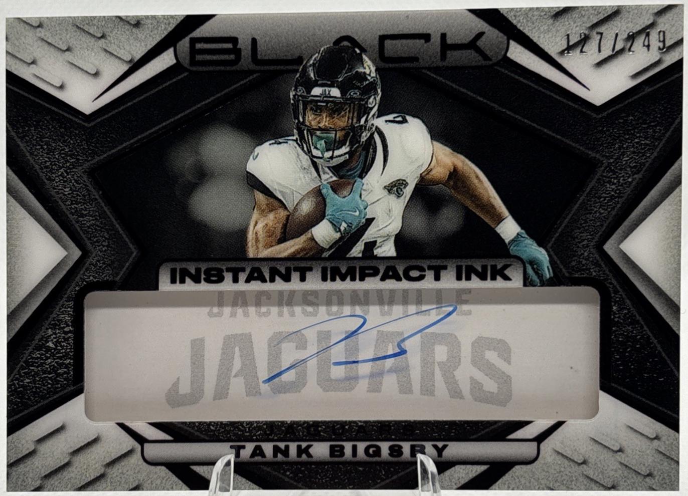 2025 Panini Black Instant Impact Ink Tank Bigsby #2 card