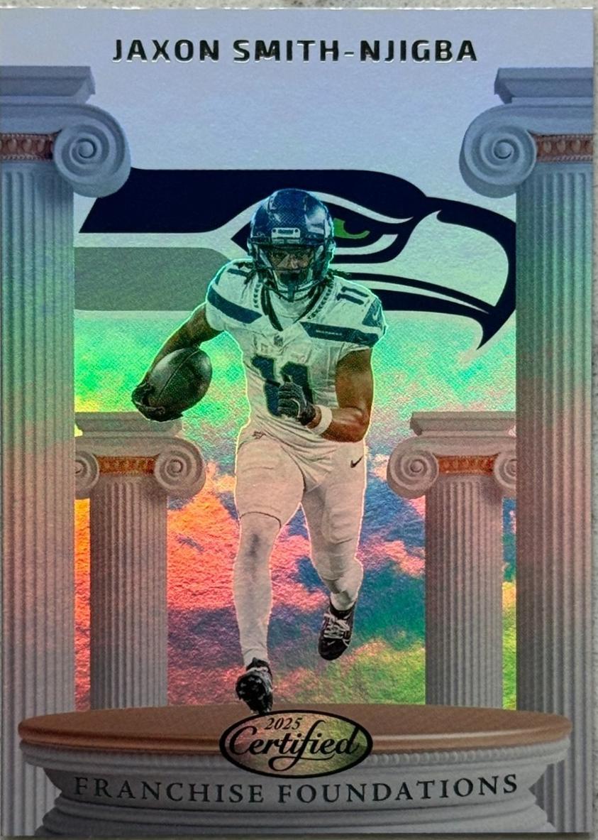 2025 Panini Certified Franchise Foundations Jaxon Smith-Njigba #FFO-JSN card