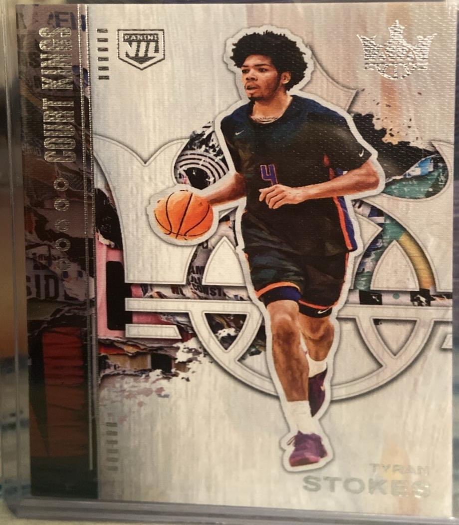 2025 Panini Court Kings Tyran Stokes #62 card