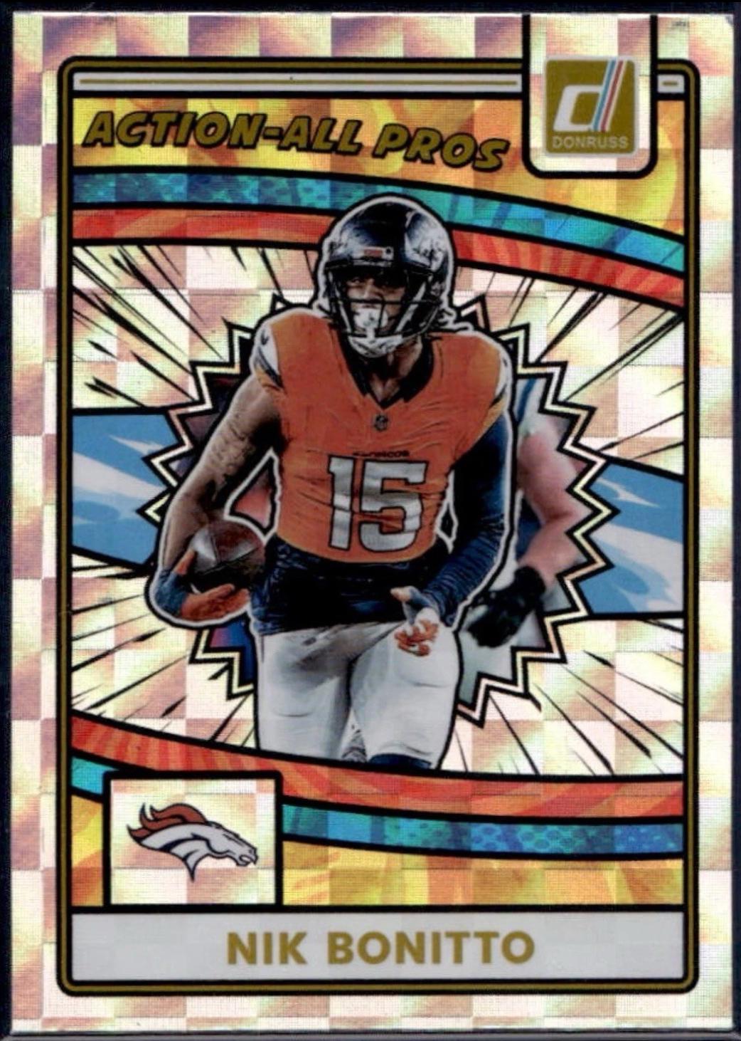 2025 Panini Donruss Action All-Pros Nik Bonitto #AAP-NBO card