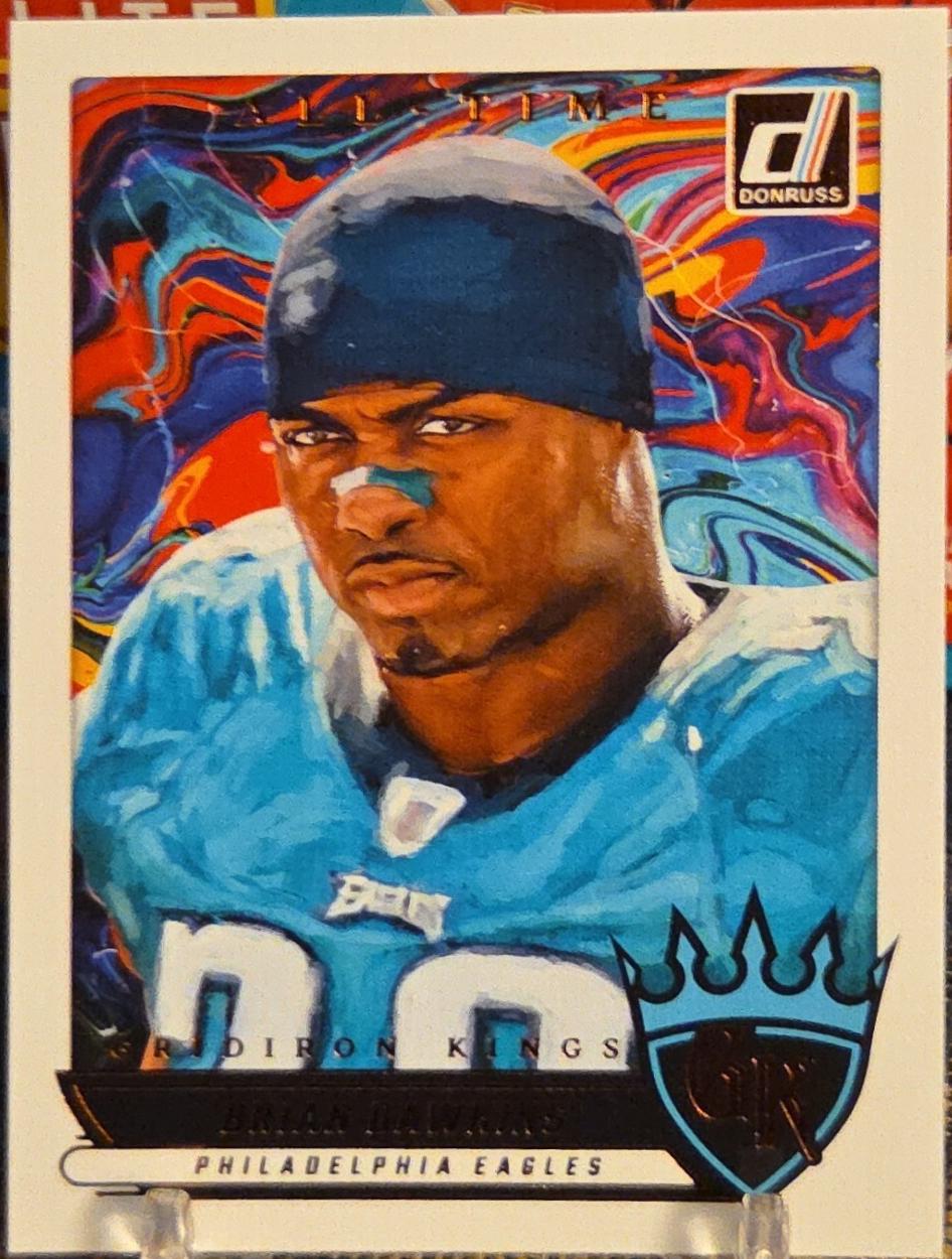 2025 Panini Donruss All-Time Gridiron Kings Brian Dawkins #ATGK-BDS card