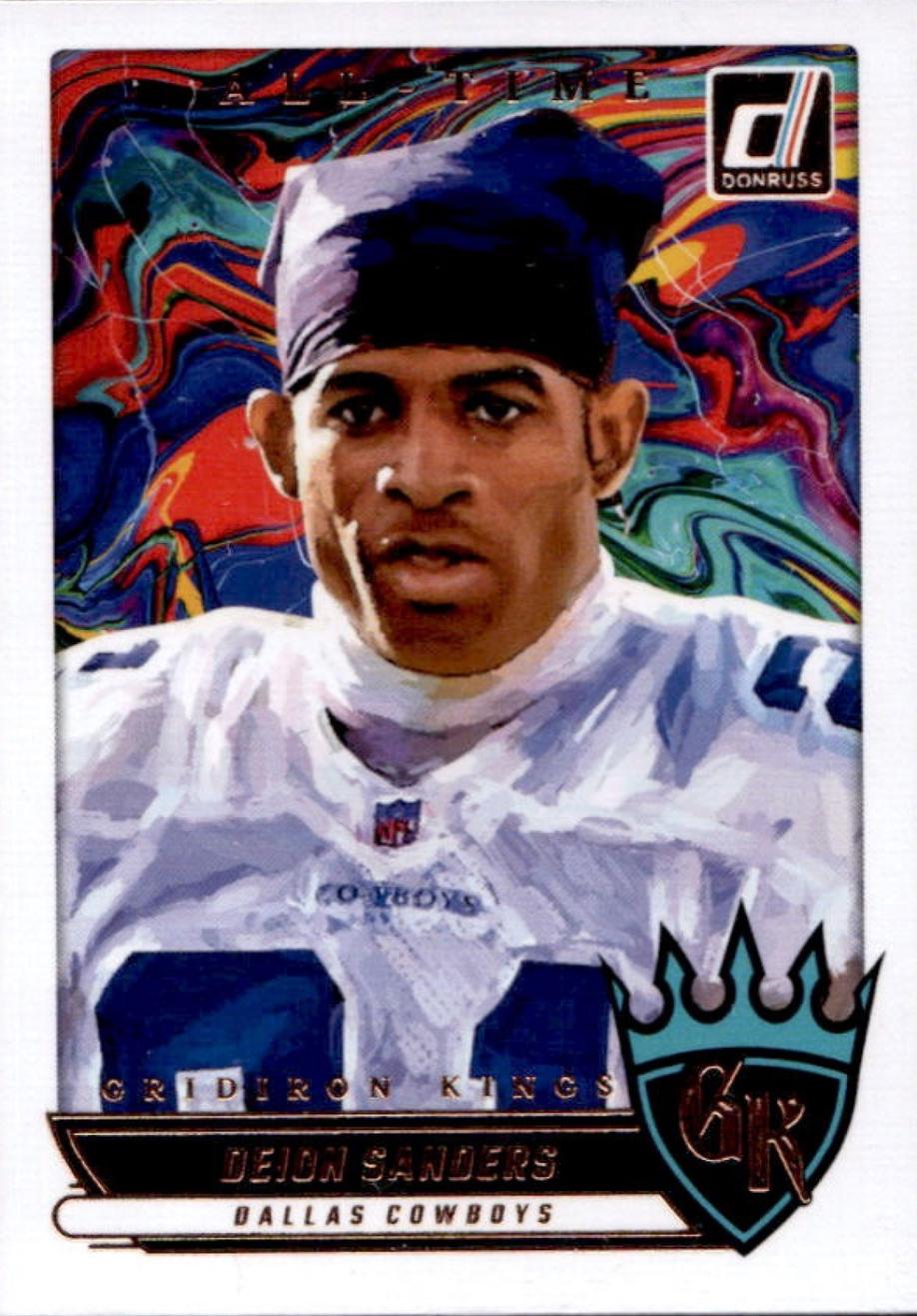 2025 Panini Donruss All-Time Gridiron Kings Deion Sanders #ATGK-DSS card