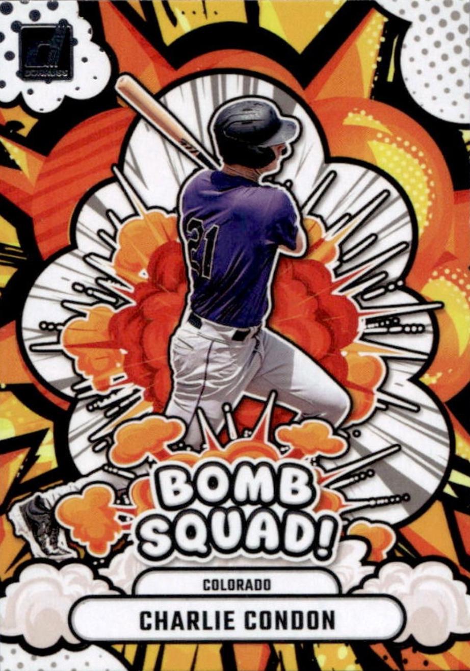 2025 Panini Donruss Bomb Squad Charlie Condon #8 card