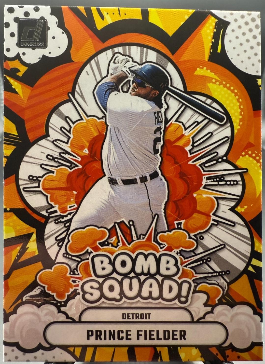 2025 Panini Donruss Bomb Squad Prince Fielder #4 card