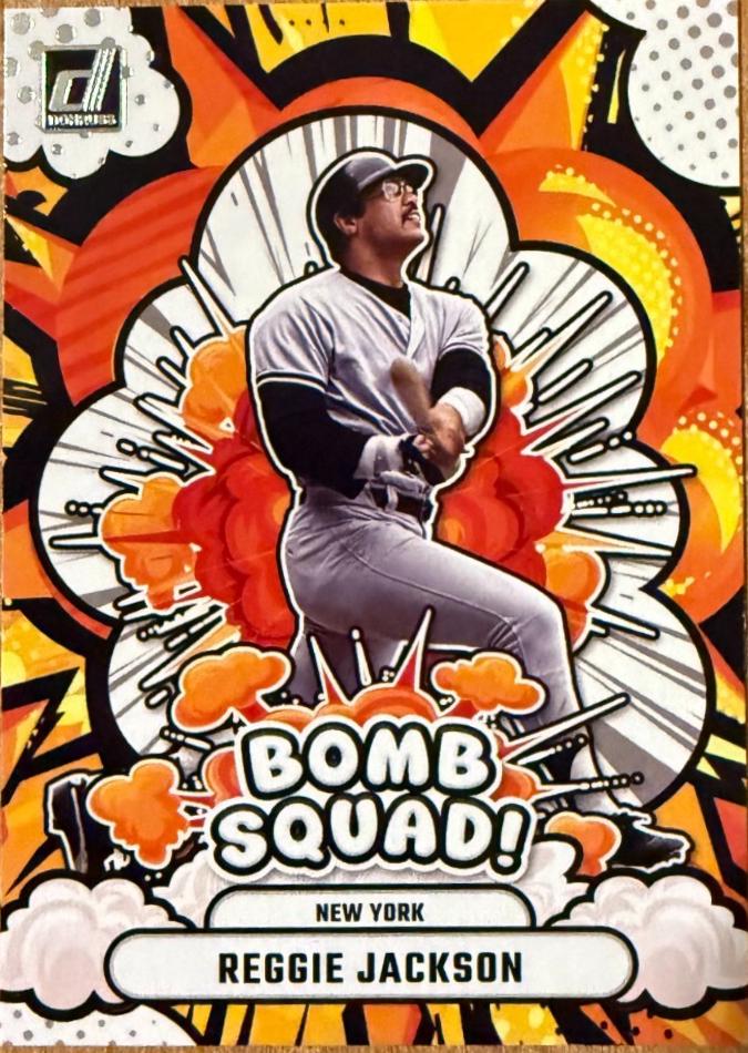 2025 Panini Donruss Bomb Squad Reggie Jackson #7 card