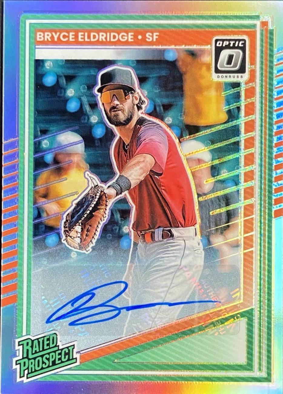 2025 Panini Donruss Bryce Eldridge [Optic Signature] #185 card