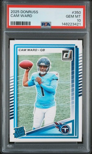 2025 Panini Donruss Cam Ward #350 card