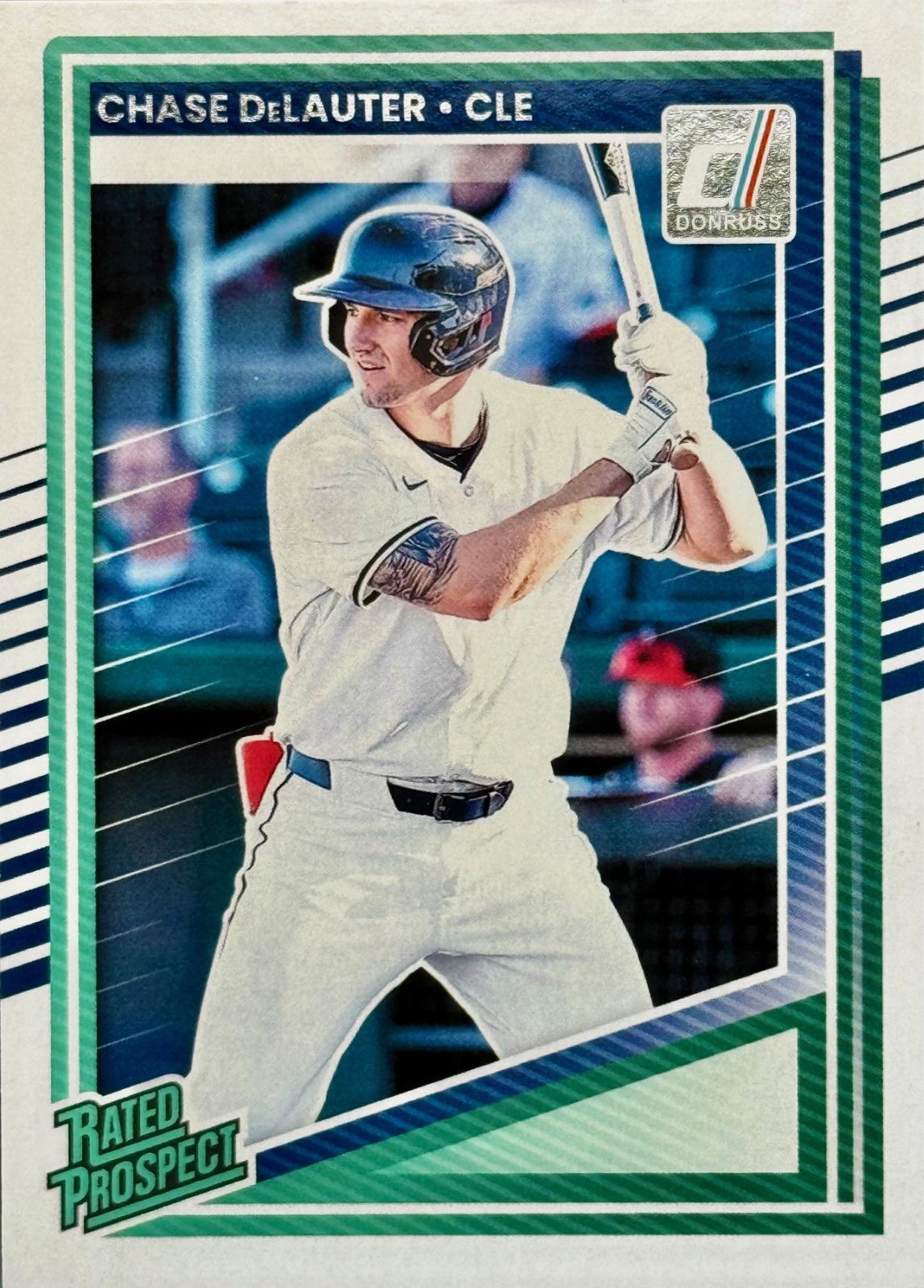 2025 Panini Donruss Chase DeLauter #107 card