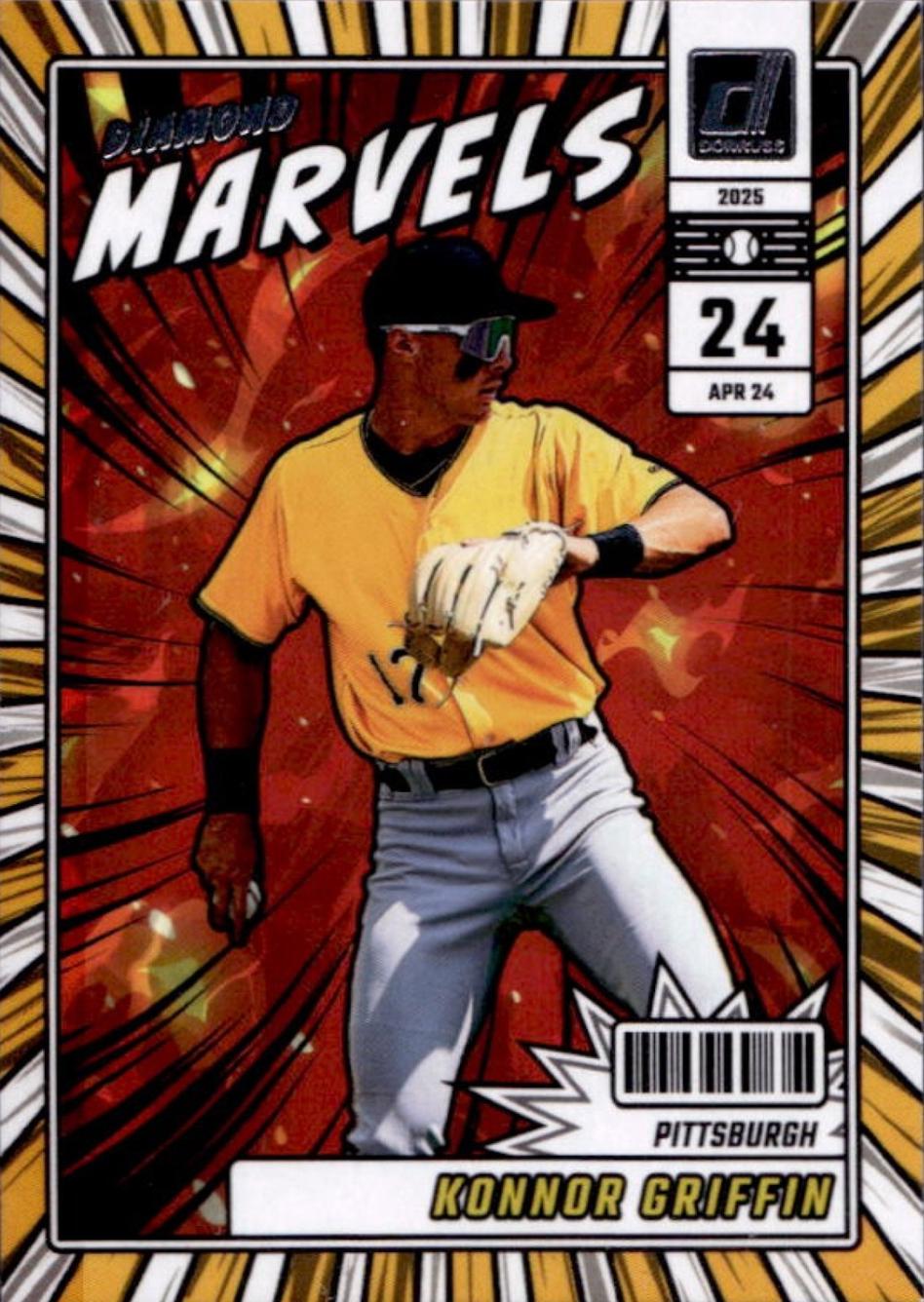 2025 Panini Donruss Diamond Marvels Konnor Griffin #5 card