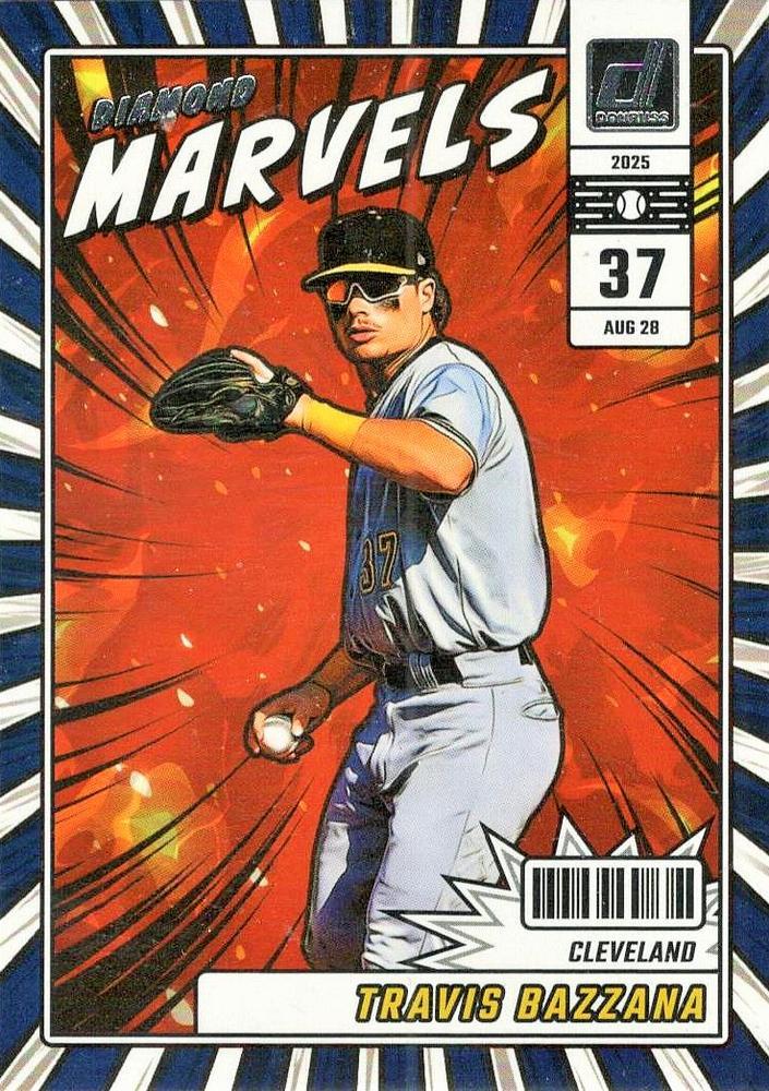 2025 Panini Donruss Diamond Marvels Travis Bazzana #8 card