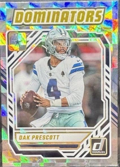 2025 Panini Donruss Dominators Dak Prescott #DOM-DPT card