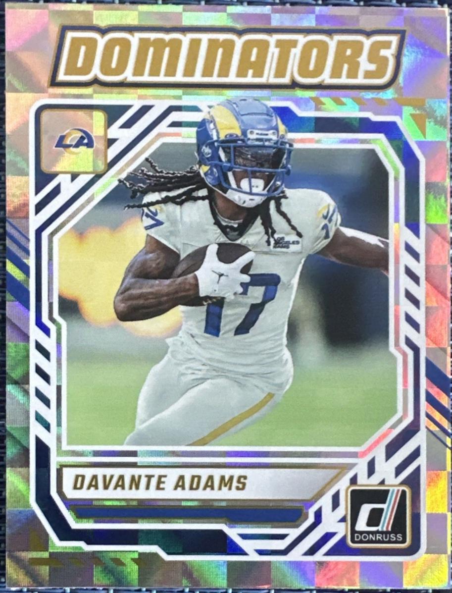 2025 Panini Donruss Dominators Davante Adams #DOM-ADS card