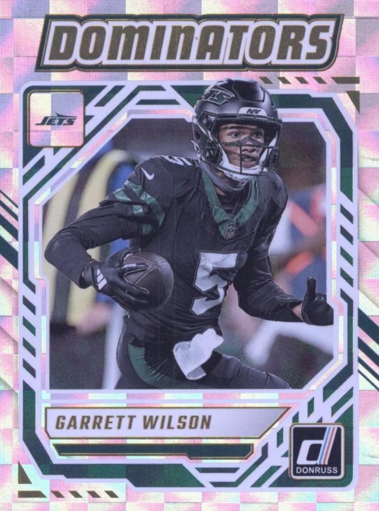 2025 Panini Donruss Dominators Garrett Wilson #DOM-GWN card