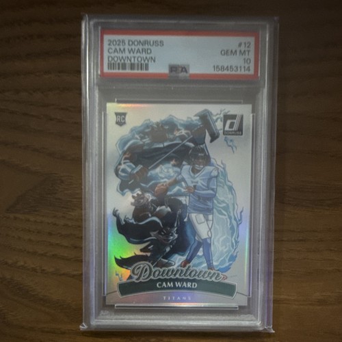2025 Panini Donruss Downtown Cam Ward [Oversized] #12 card
