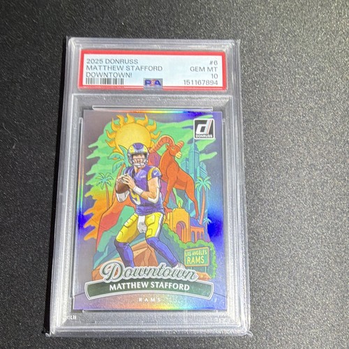 2025 Panini Donruss Downtown Matthew Stafford [Oversized] #6 card