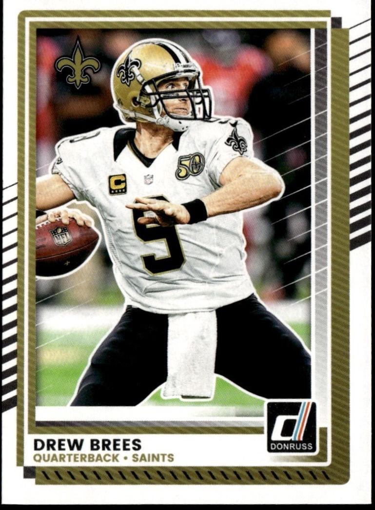 2025 Panini Donruss Drew Brees #285 card