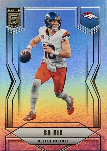 2025 Panini Donruss Elite Bo Nix #43 card