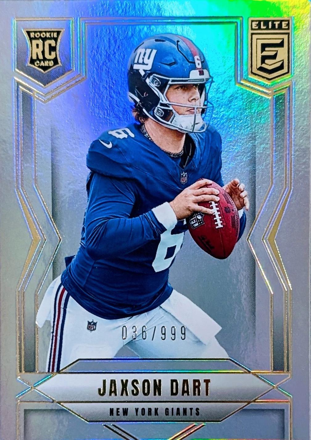 2025 Panini Donruss Elite Jaxson Dart [Aspirations Shimmer] #103 card