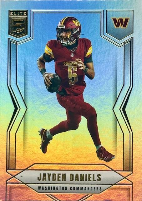 2025 Panini Donruss Elite Jayden Daniels #1 card