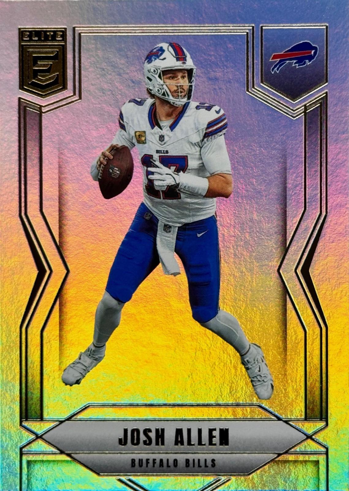 2025 Panini Donruss Elite Josh Allen #33 card