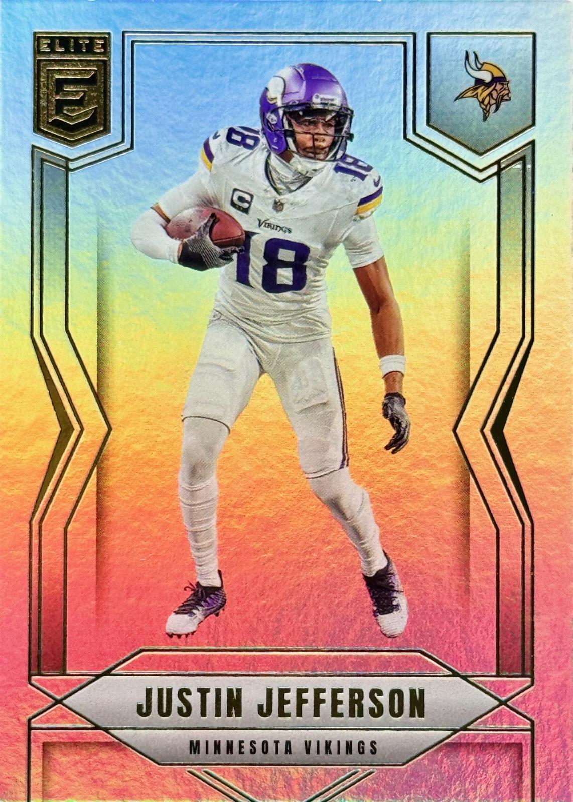 2025 Panini Donruss Elite Justin Jefferson #45 card