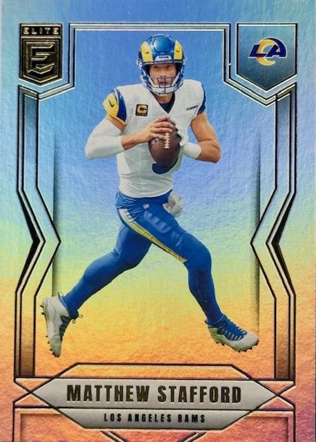 2025 Panini Donruss Elite Matthew Stafford #76 card