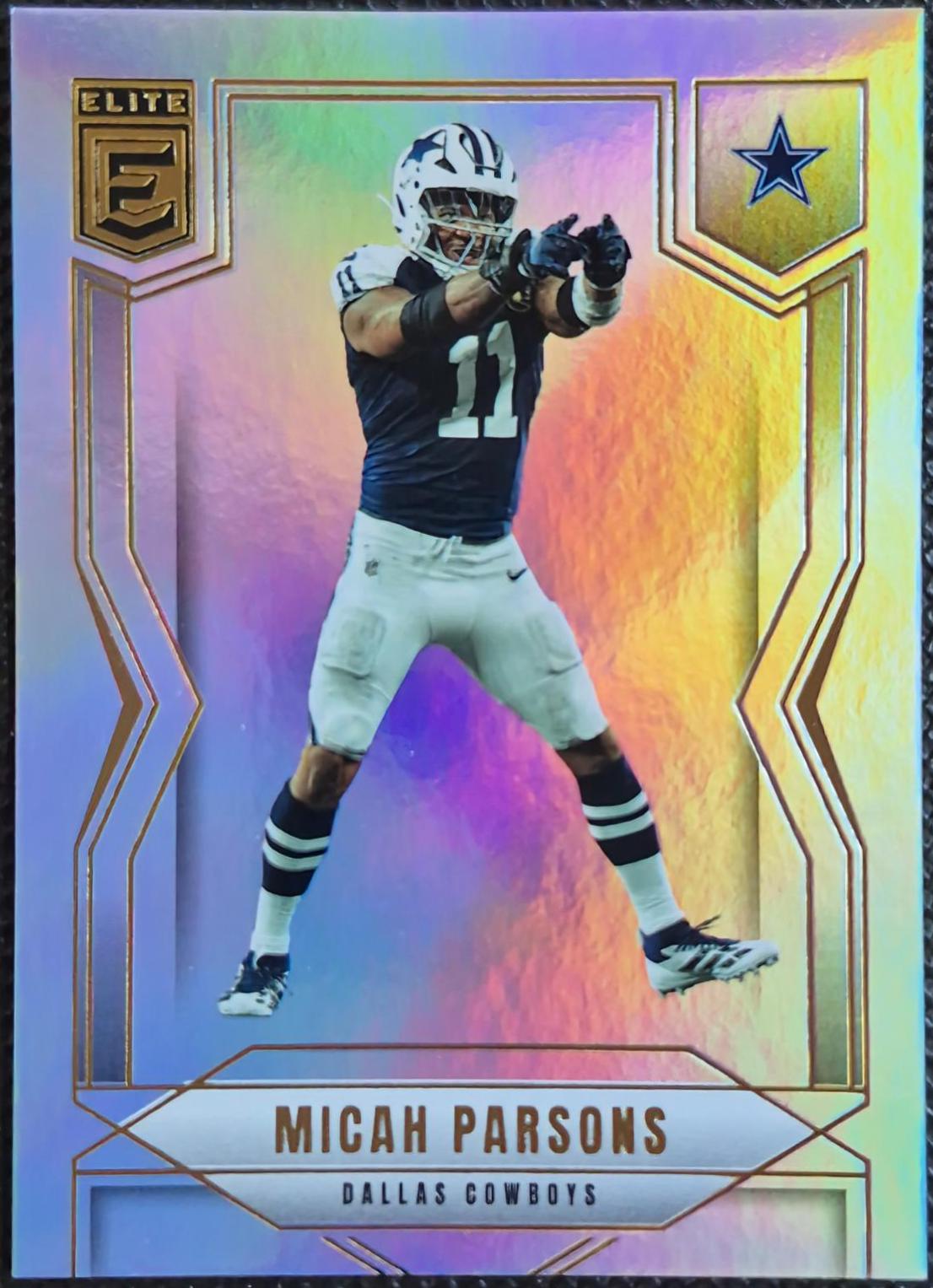 2025 Panini Donruss Elite Micah Parsons #6 card