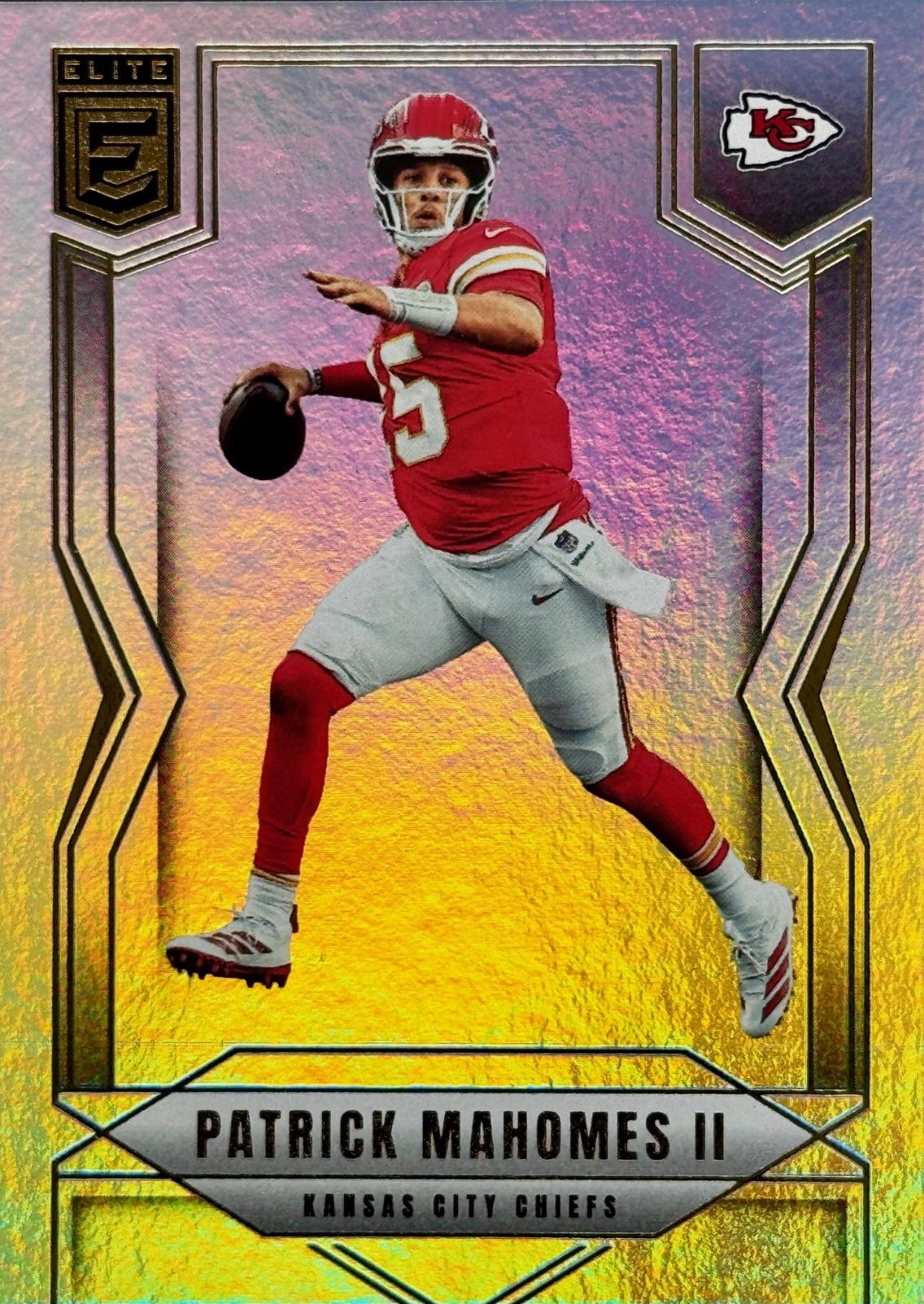 2025 Panini Donruss Elite Patrick Mahomes II #55 card
