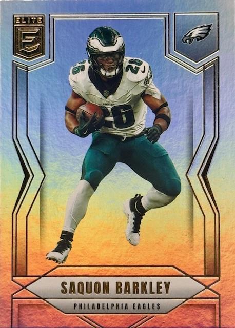 2025 Panini Donruss Elite Saquon Barkley #52 card