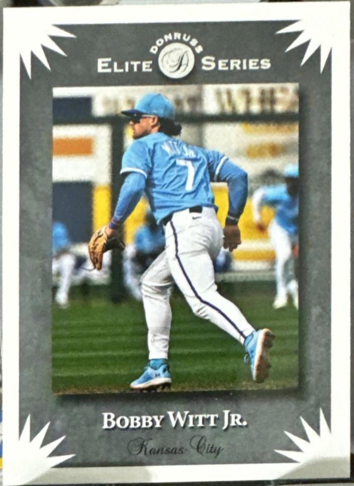 2025 Panini Donruss Elite Series Bobby Witt Jr. #15 card