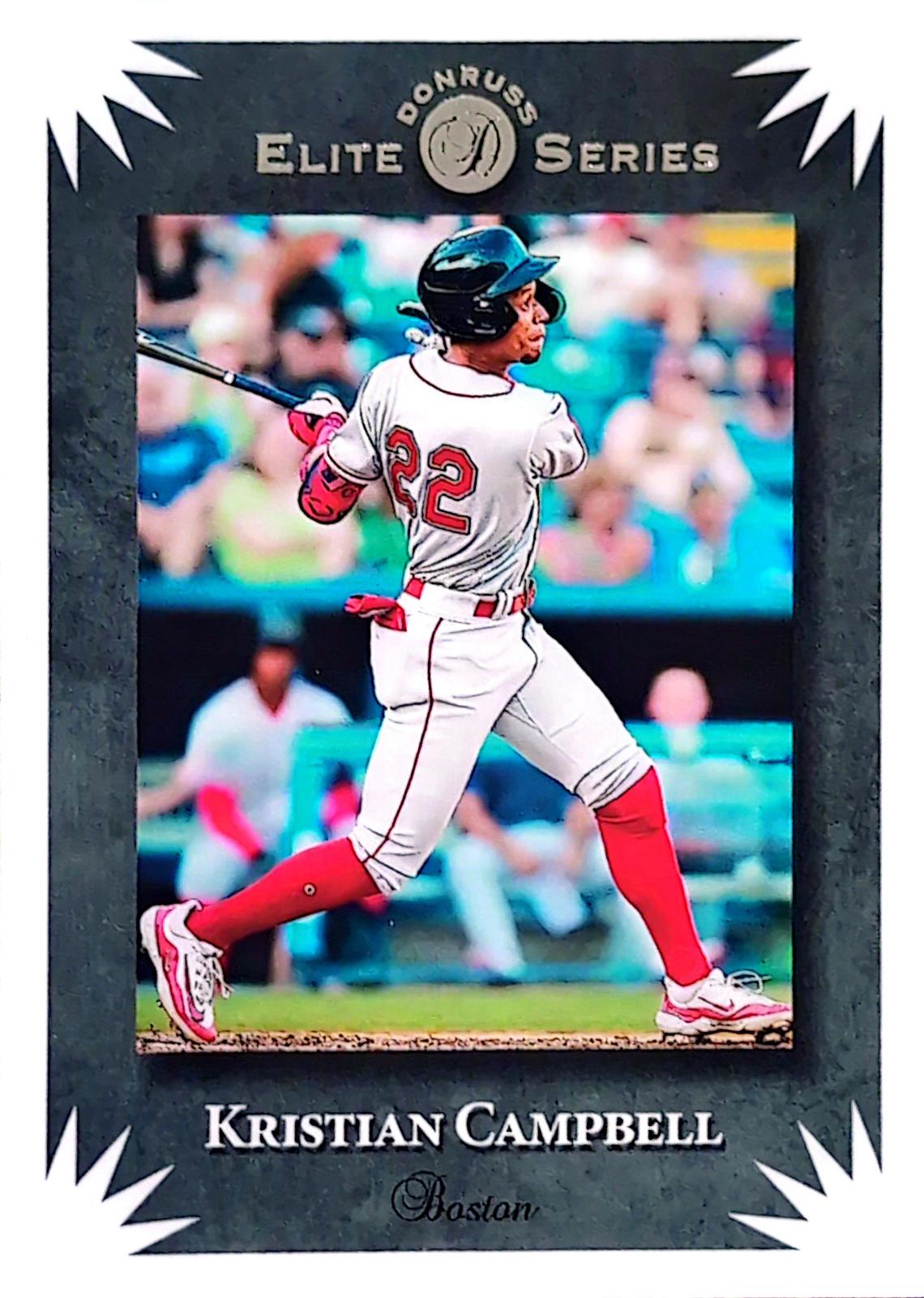 2025 Panini Donruss Elite Series Kristian Campbell #5 card