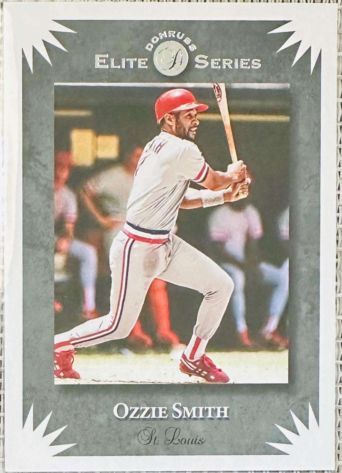 2025 Panini Donruss Elite Series Ozzie Smith #1 card