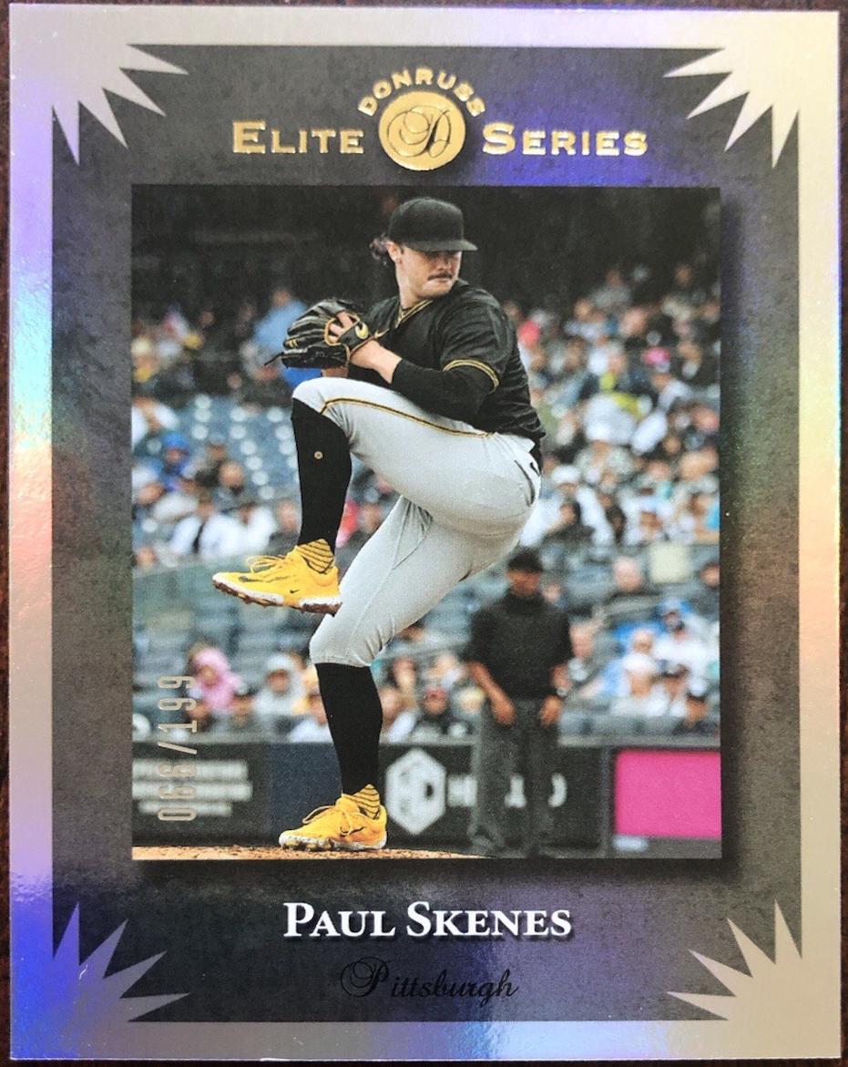 2025 Panini Donruss Elite Series Paul Skenes [Holo] #2 card
