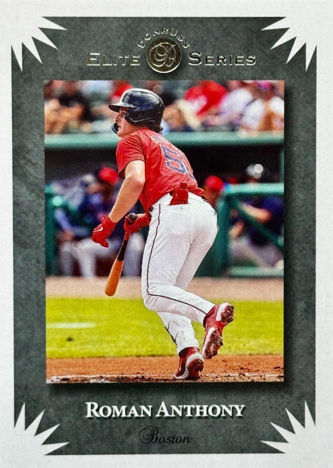 2025 Panini Donruss Elite Series Roman Anthony #11 card